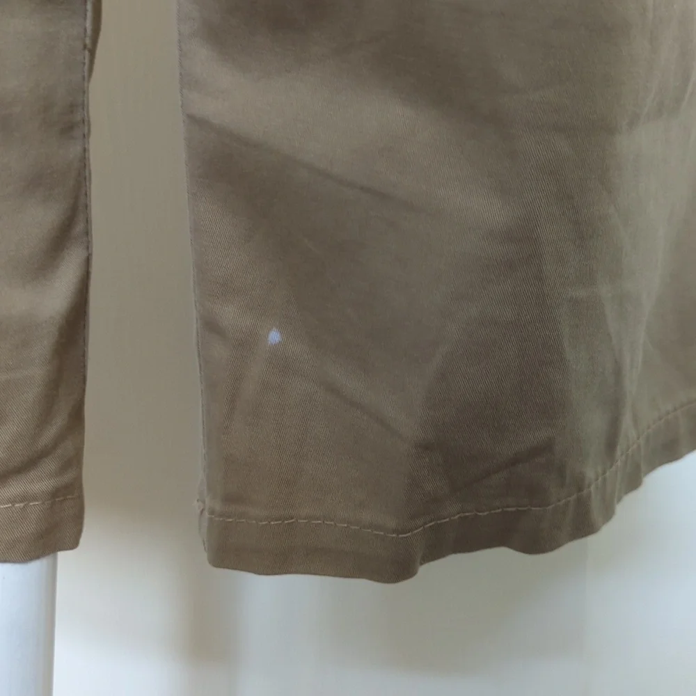 Tory Burch Tan Bermuda Shorts Classic Style